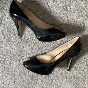 Black Patent Pumps